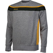 O'Neills Slaney Crew Neck Sweat (Grey Black Amber)