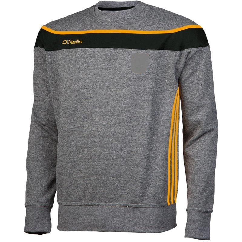 O'Neills Slaney Crew Neck Sweat (Grey Black Amber)