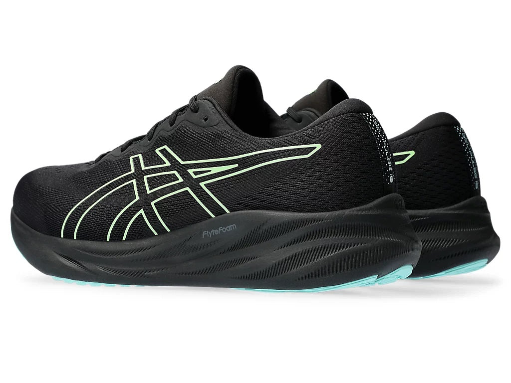 Asics Gel Pulse 15 GTX Gore Tex Men's Running Shoes Black Illuminated Green