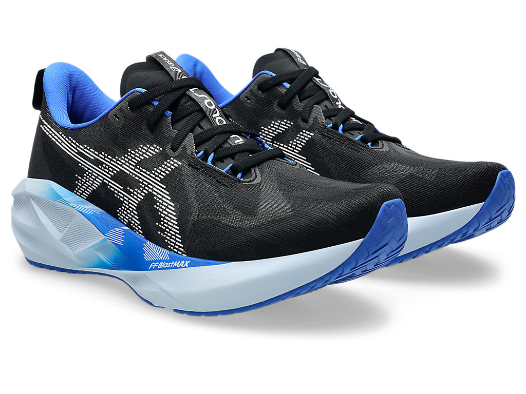 Asics Novablast 5 Men's Running Shoes Black White