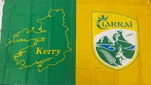 Team Car Flag Kerry Flag Crested 5X3