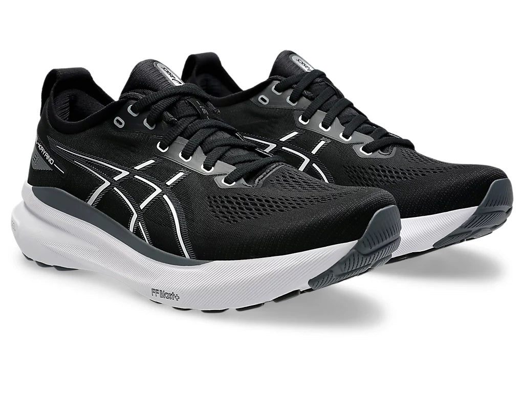 Asics Kayano 31 Men's Running Shoes Black White