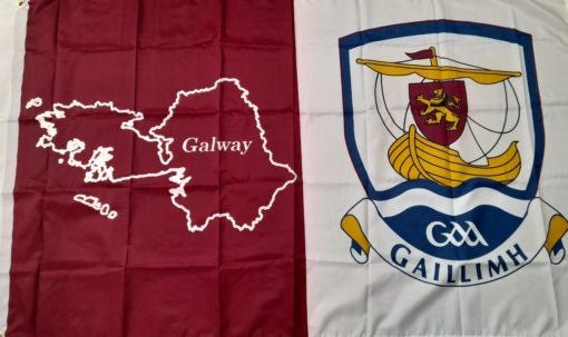 Team Car Flag Galway Flag Crested 5X3