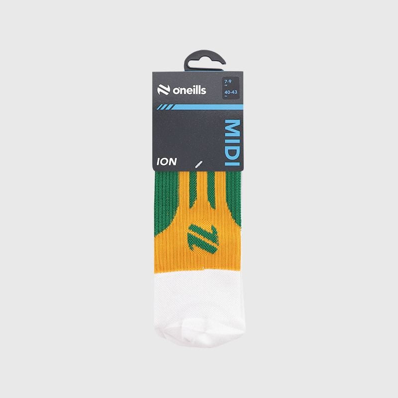 O'Neills Ion Midi Socks Green Amber