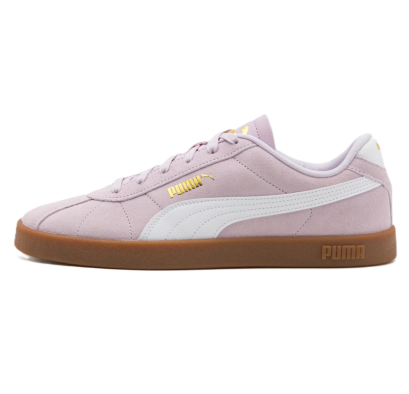Puma Club II Womens Shoes Lilac Frost Puma White Gold