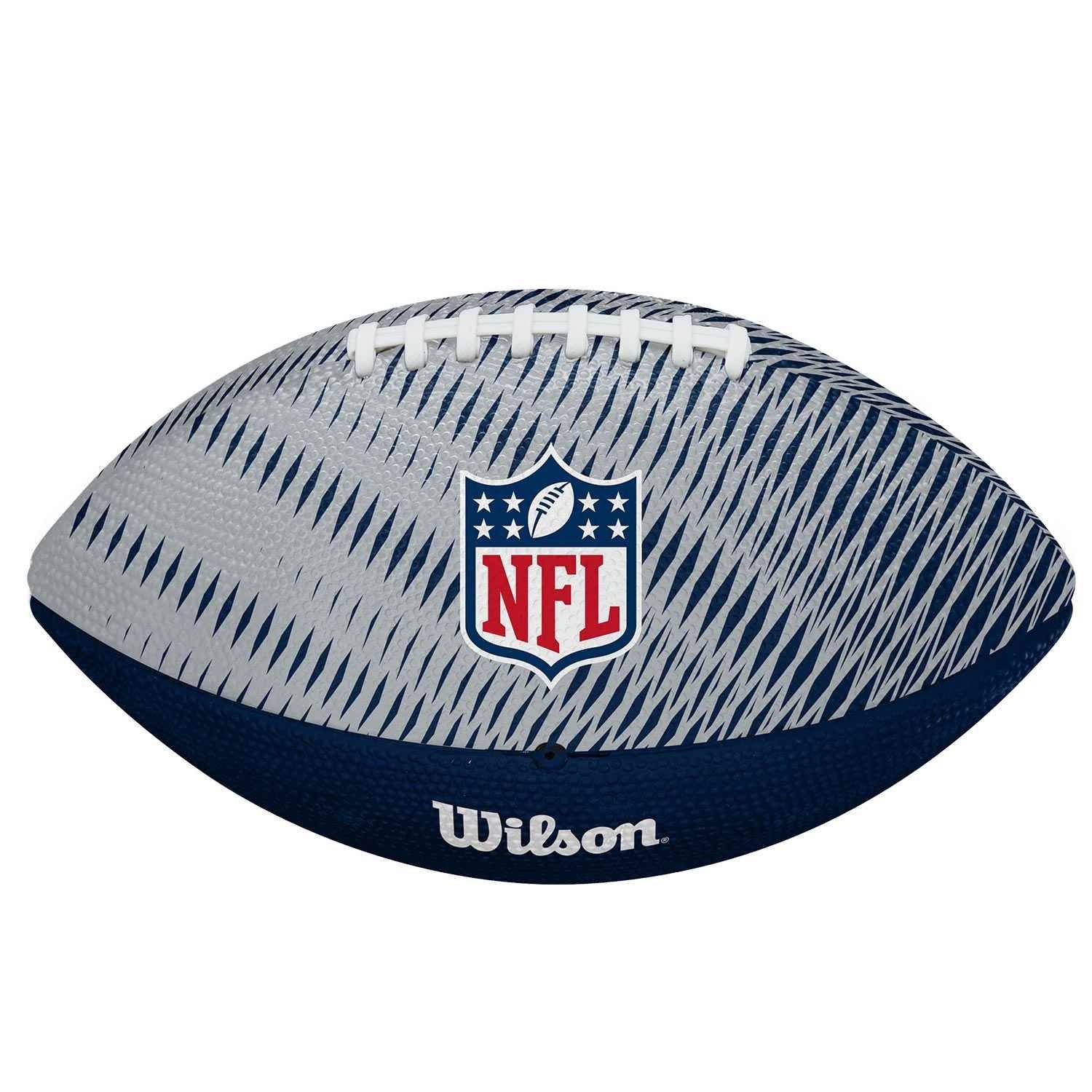 Wilson NFL Team Tailgate American Football Navy Grey