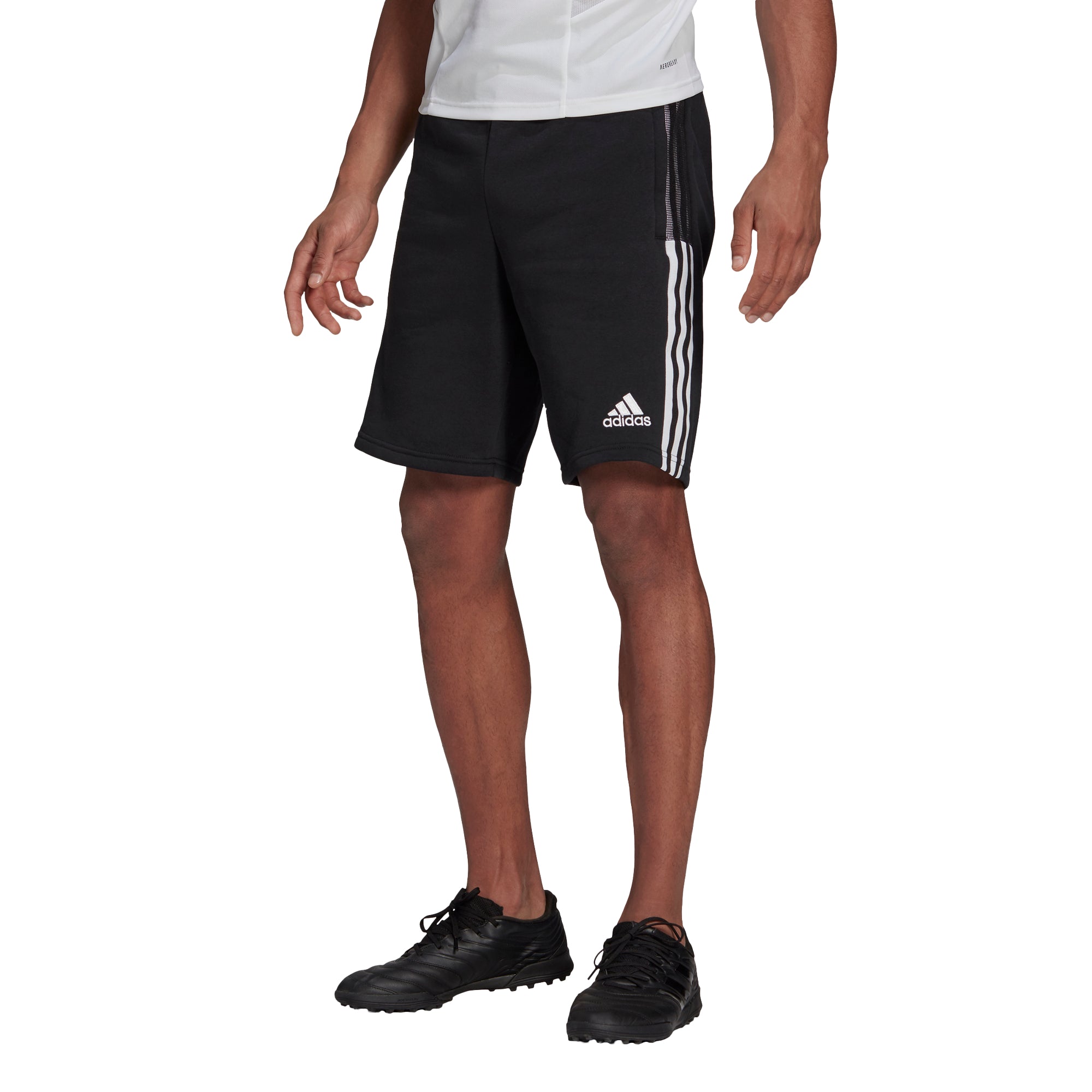 Adidas Tiro 21 Sweat Short (Black White Grey)