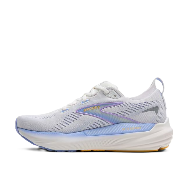 Brooks Glycerin GTS Women' Running Shoes White Blue Heron Apricot
