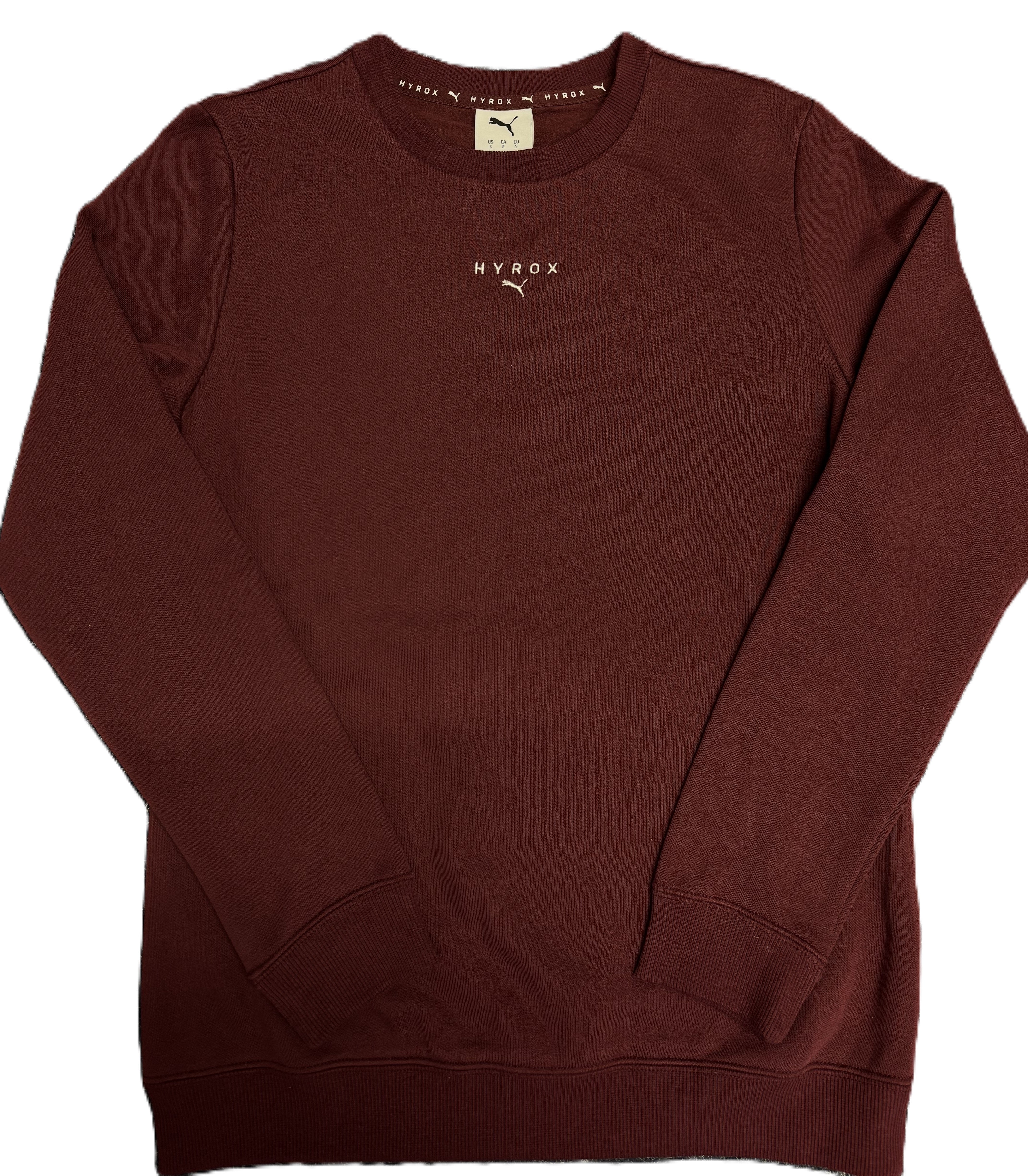 PUMA HYROX Womens Crewneck Ruby Shimmer