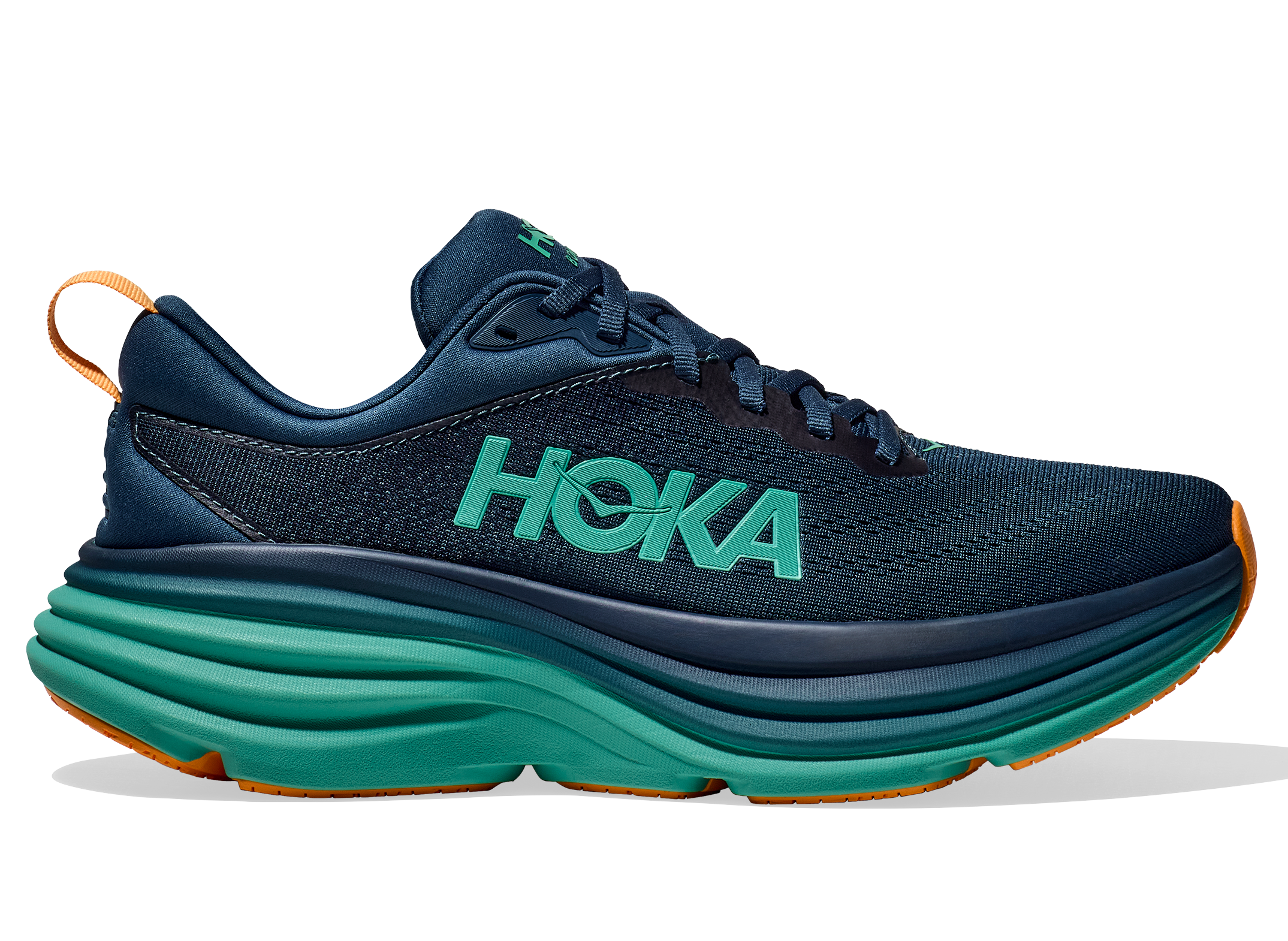 Hoka Bondi 8 Men's Running Shoes - Midnight