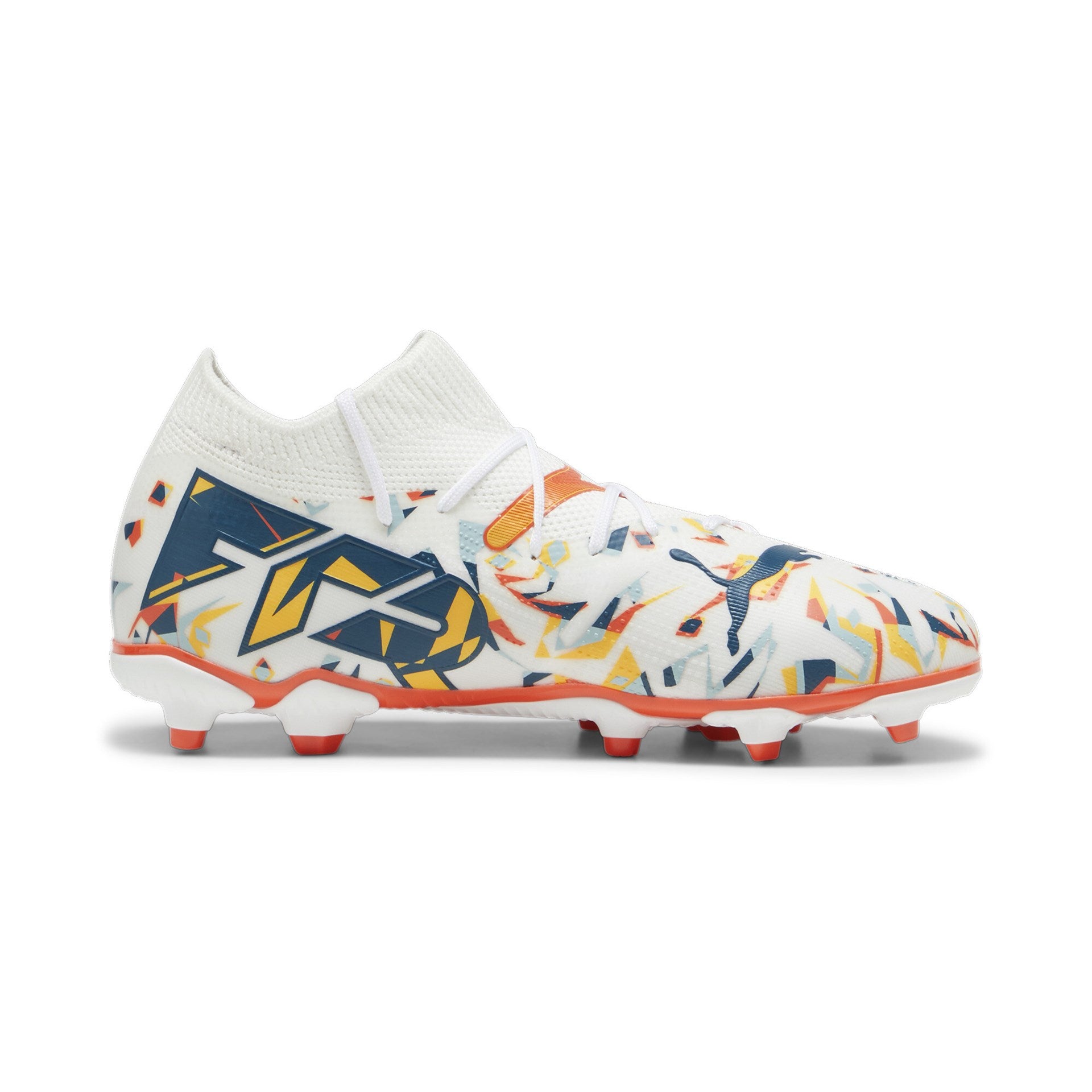 Puma Future 7 Match Creativity Firm Ground Junior Football Boots Ocean Tropic (Ocean Tropic)