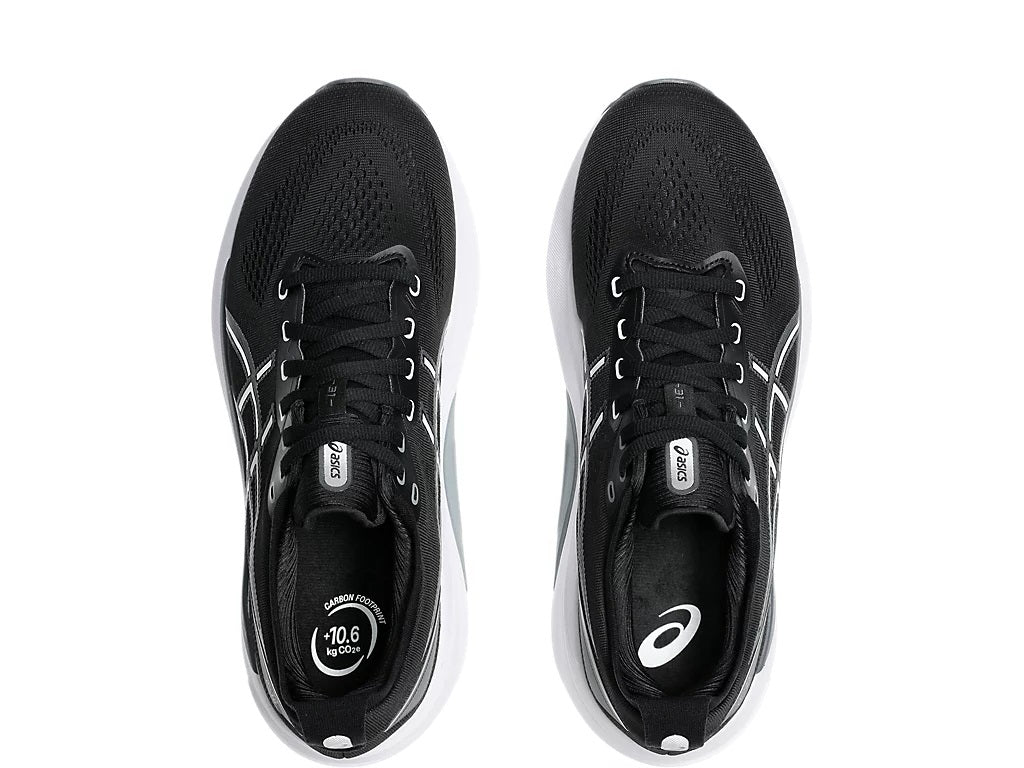 Asics Kayano 31 Men's Running Shoes Black White