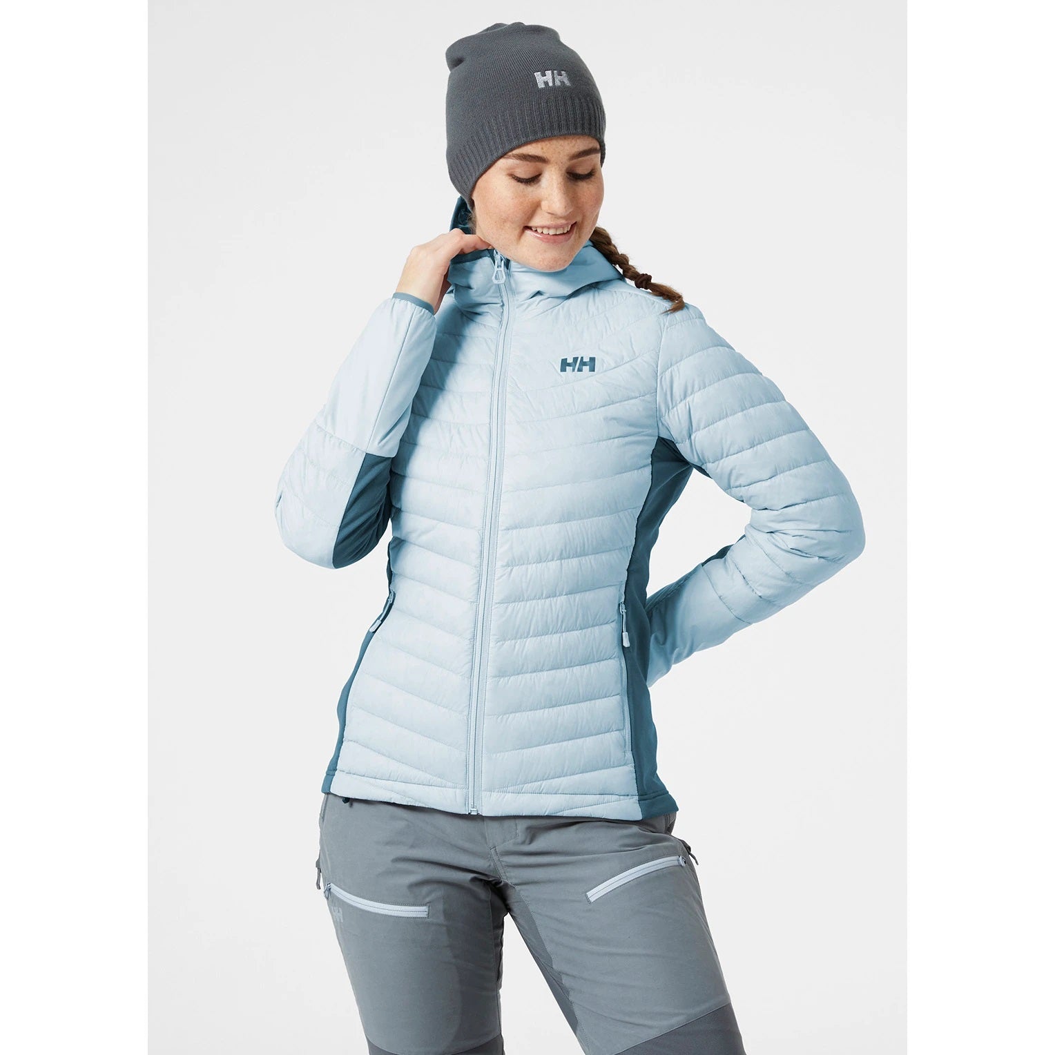 Helly Hansen W Verglass Hooded Hybrid
