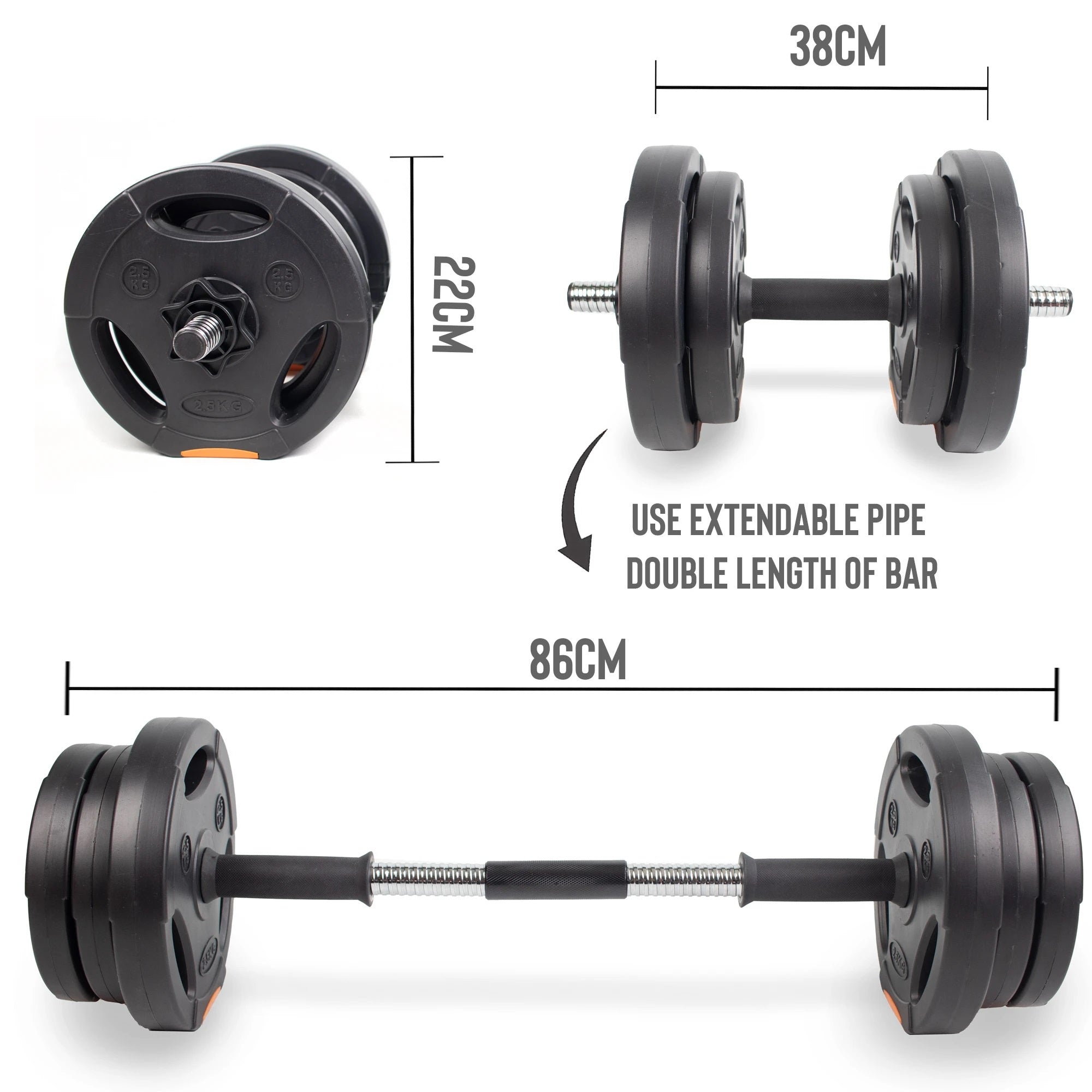 Dare2b 15kg Weight