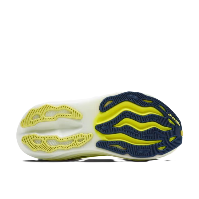 Brooks Glycerin Max Men' Running Shoes Lime Navy Peony White