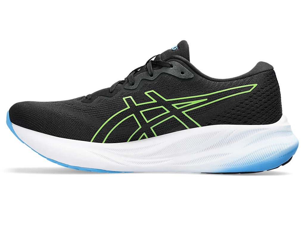Asics Gel Pulse 15 Men's Running Shoes Black Electric Lime Size