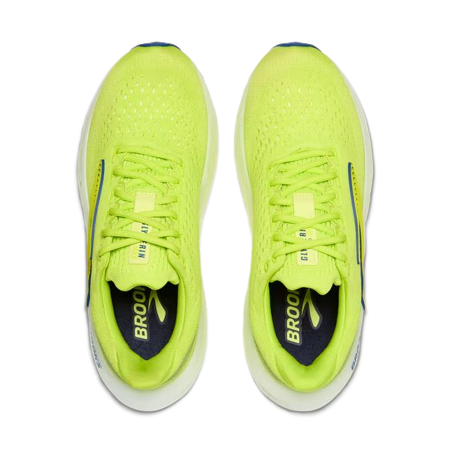 Brooks Glycerin Max Men' Running Shoes Lime Navy Peony White