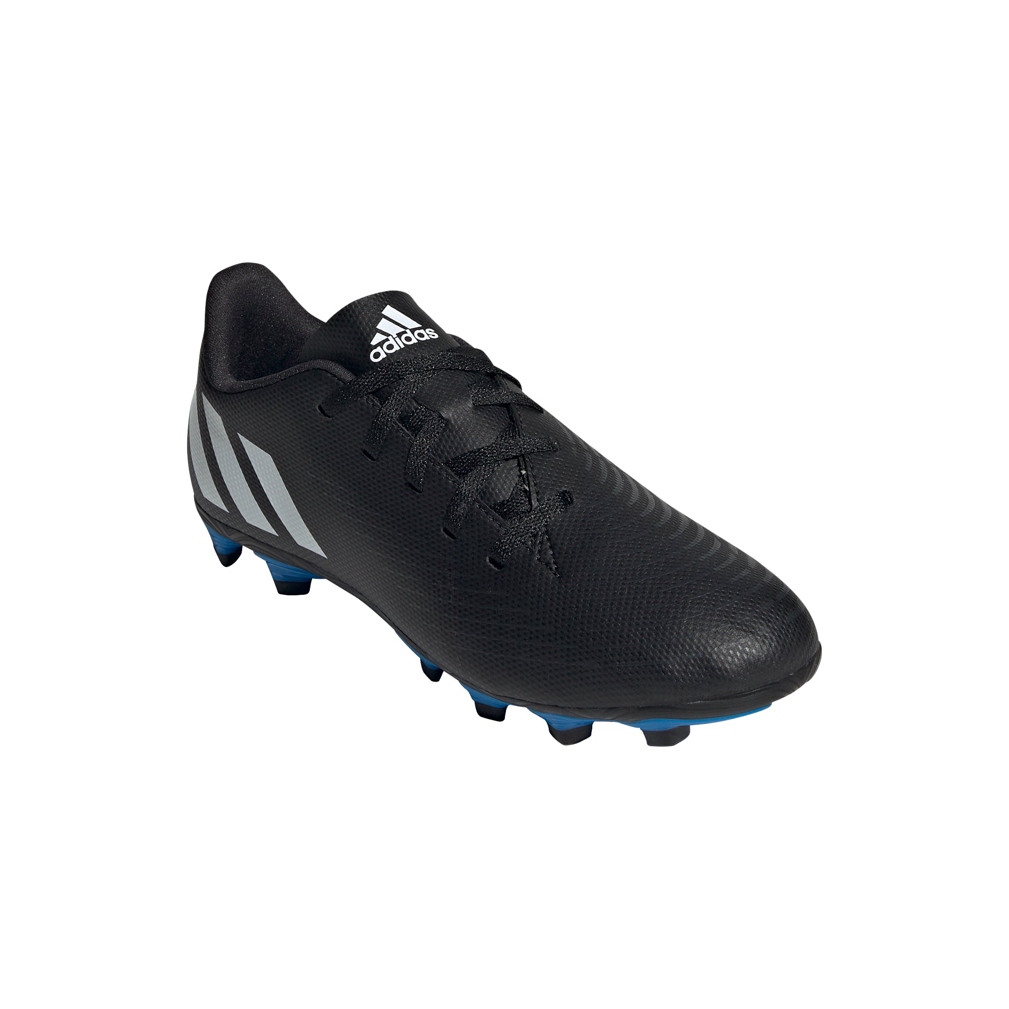 Adidas Predator Edge.4 Firm Ground Junior (Black White Blue)