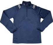 CS Club Half Zip Top Navy Grey