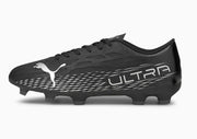 Puma Ultra 4.3 Firm Ground Junior (Black Silver)