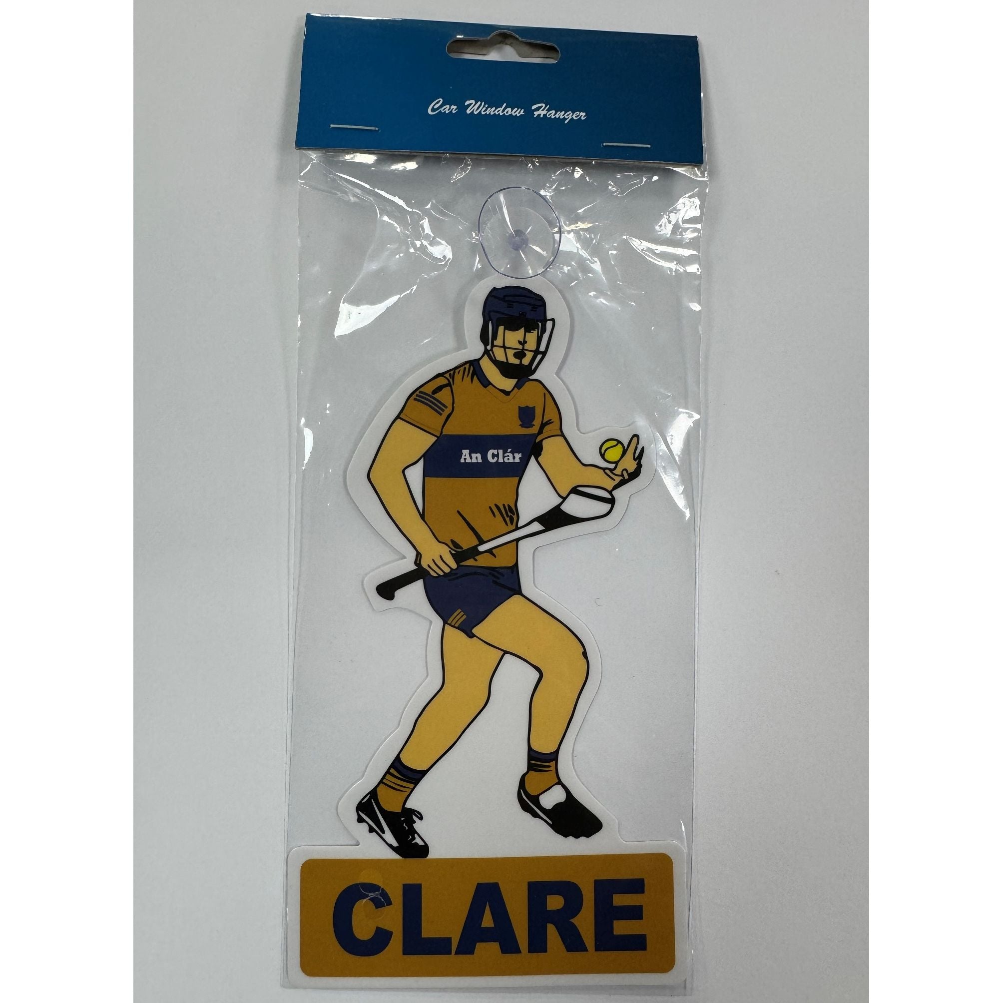 Team Car Flag Clare Window Hanger