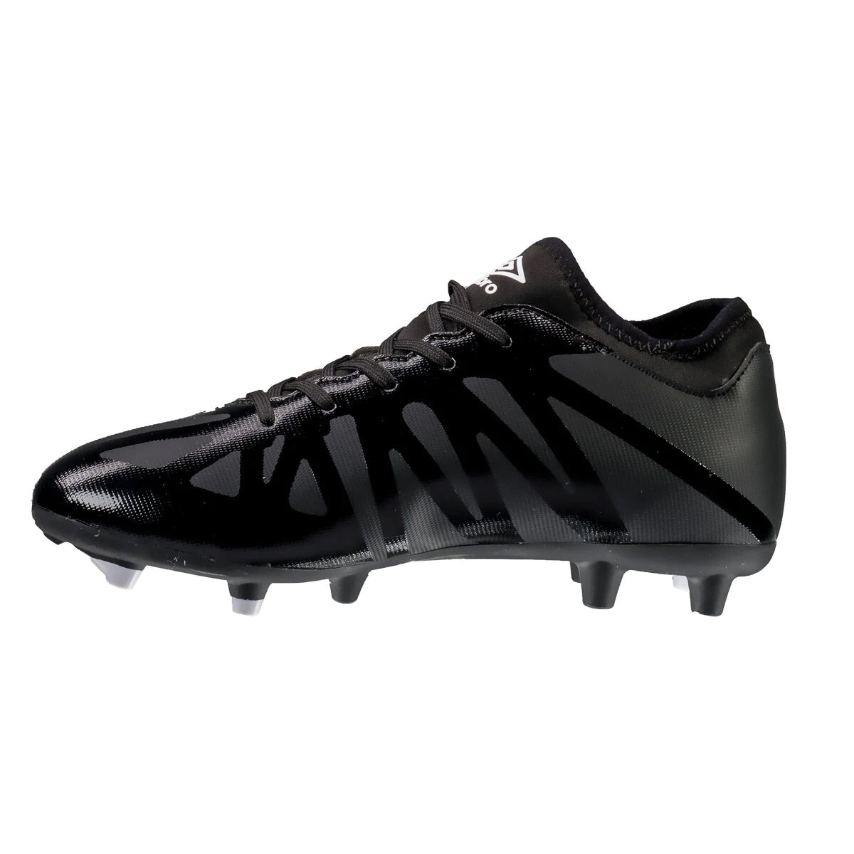 Umbro Ventura Firm Ground Junior Football Boots (Black White)