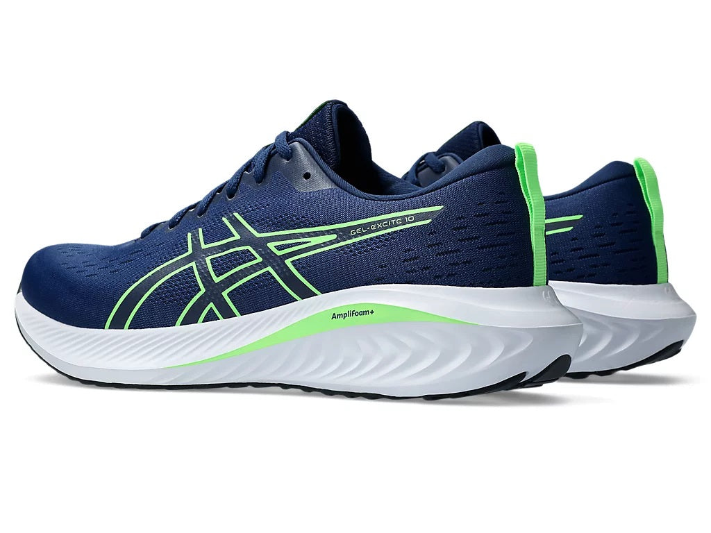 Asics Gel Excite 10 Men's Running Shoes Blue Expanse Lime Burst