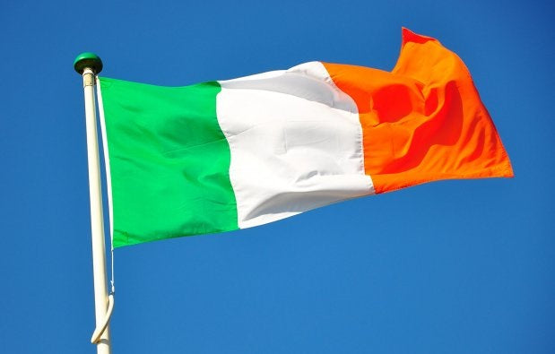 Team Car Flag Ireland Woven Flag 6X3