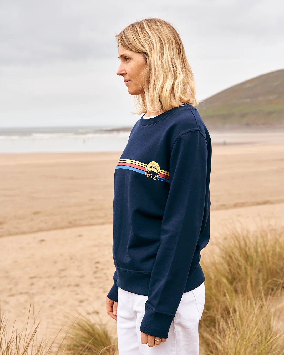 Saltrock Celeste Stripe Crew