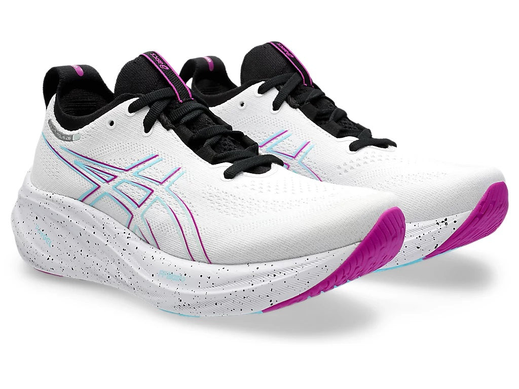 Asics Gel-Nimbus 26 Women's Running Shoes - White
