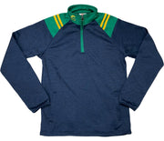 CS Club Half Zip Top Navy Green Amber