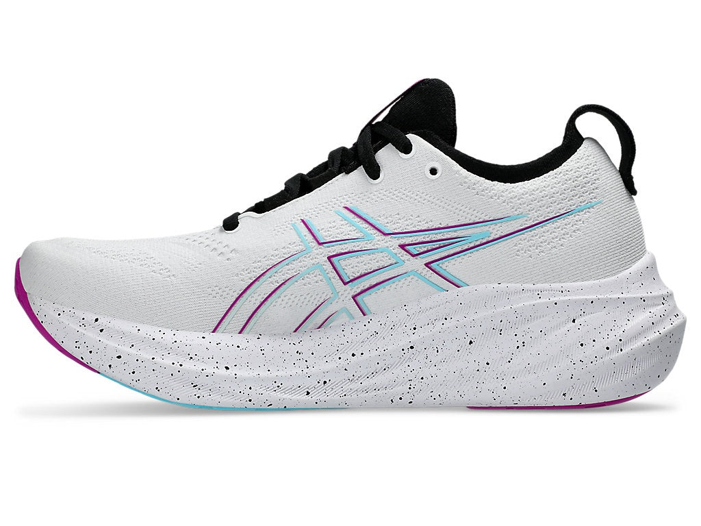 Asics Gel-Nimbus 26 Women's Running Shoes - White