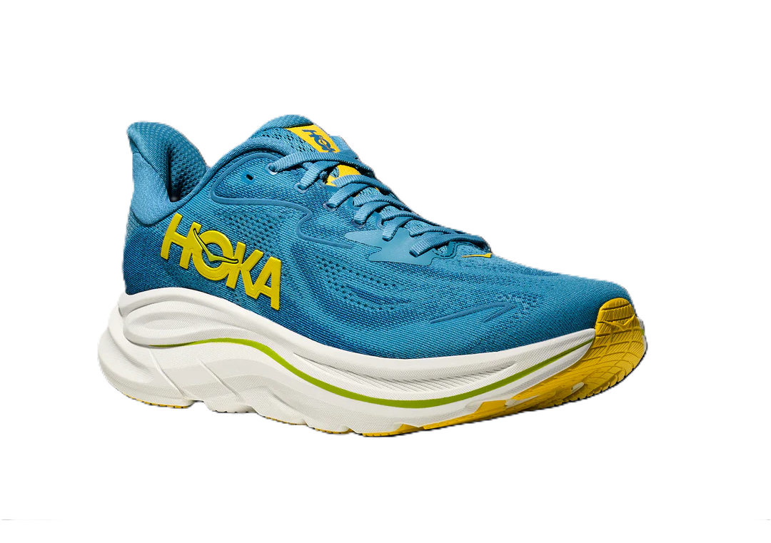Hoka Clifton 10 Mens Running Shoes Alpine Blue Foggy Night