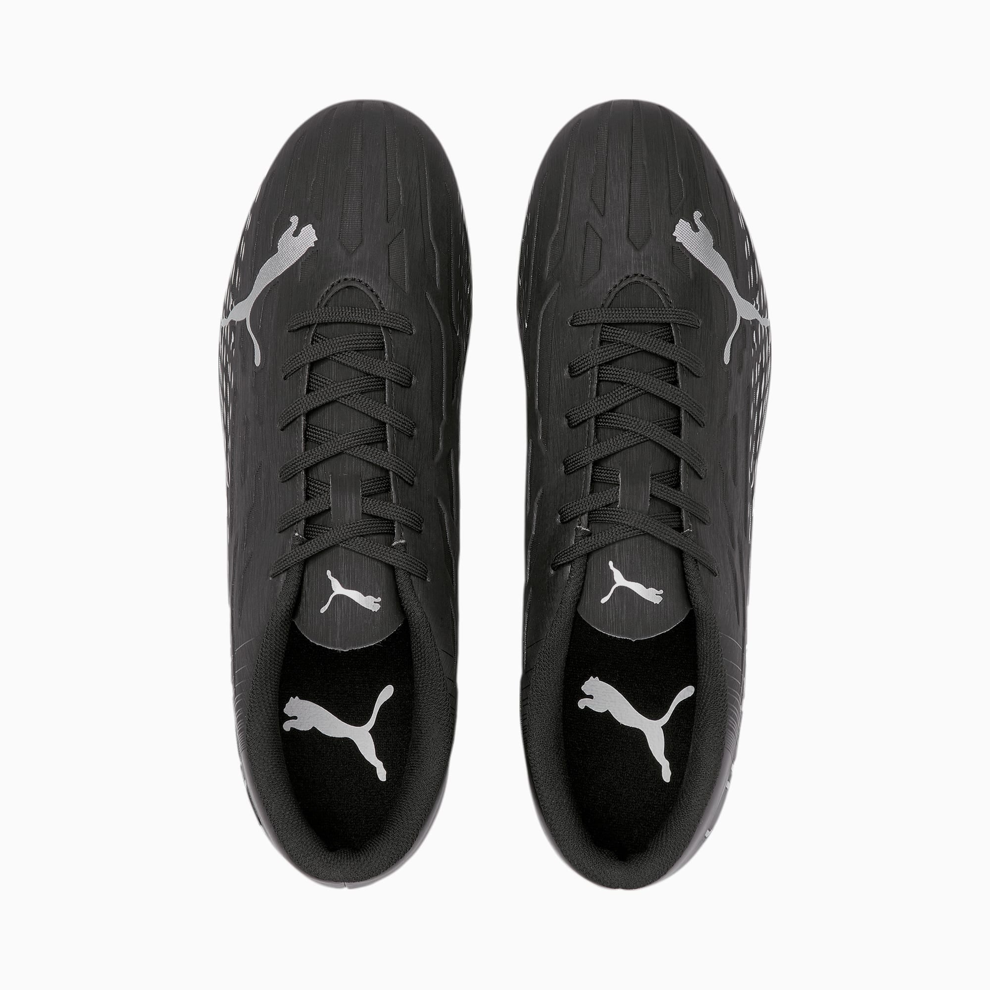 Puma Ultra 4.3 Firm Ground Junior (Black Silver)