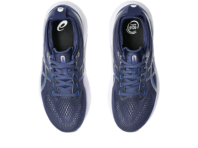 Asics Gel Kayano Women' Running Shoes Indigo Blue Pure Silver