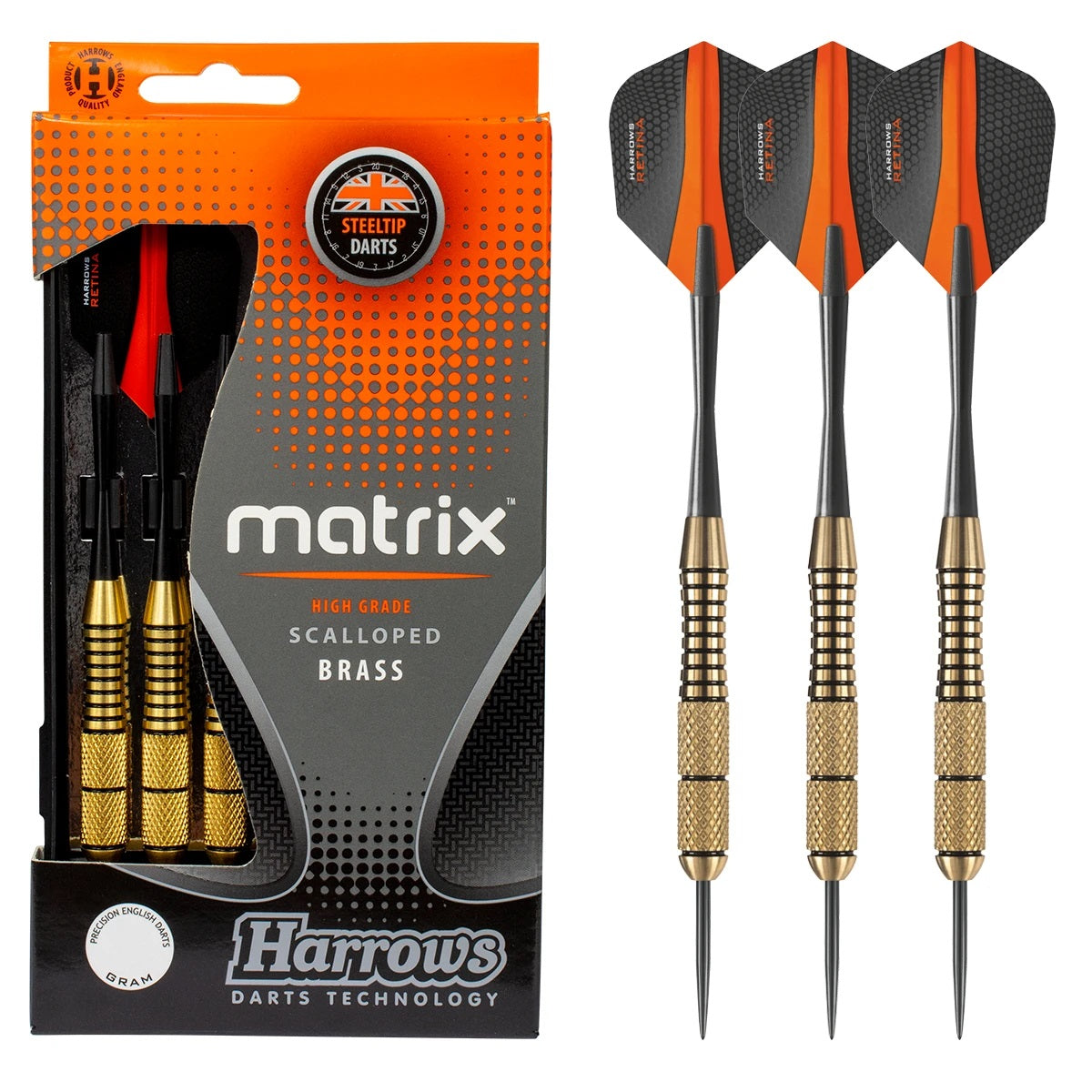 Harrows Matrix Brass Darts