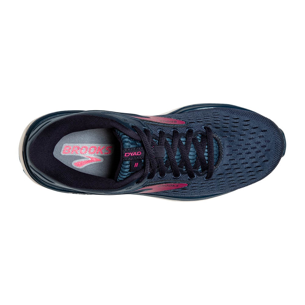 Brooks Dyad 11 ladies Wide D (Teal Blue Purple)