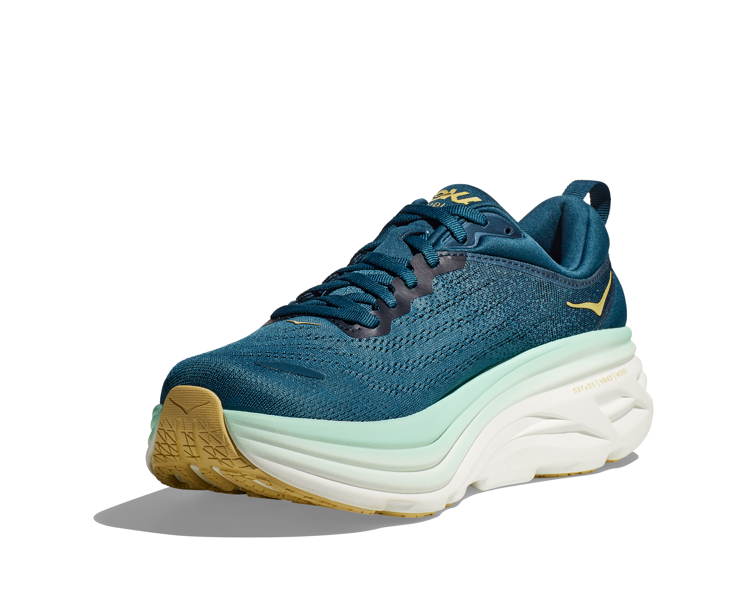 Hoka Bondi 8 Men's Running Shoes - Midnight Ocean