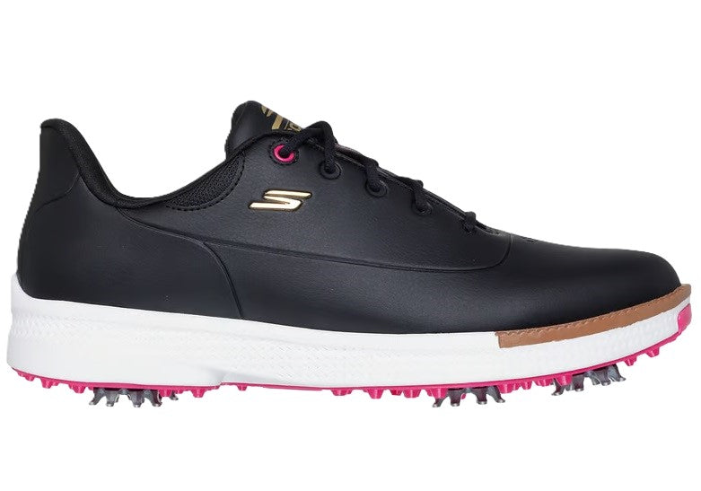 Skechers Go Golf Jasmine Womens Golf Shoes Black Pink