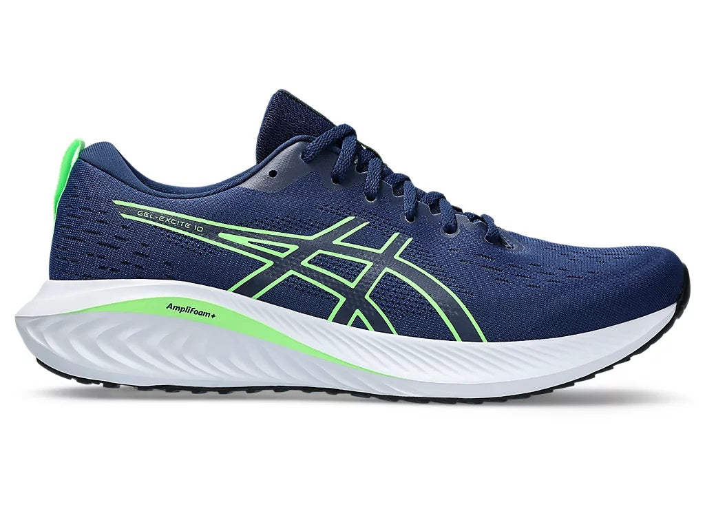 Asics Gel Excite 10 Men's Running Shoes Blue Expanse Lime Burst