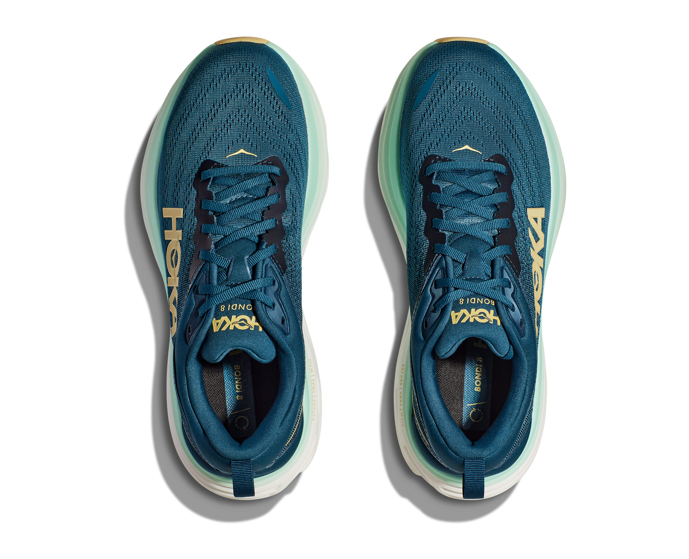 Hoka Bondi 8 Men's Running Shoes - Midnight Ocean