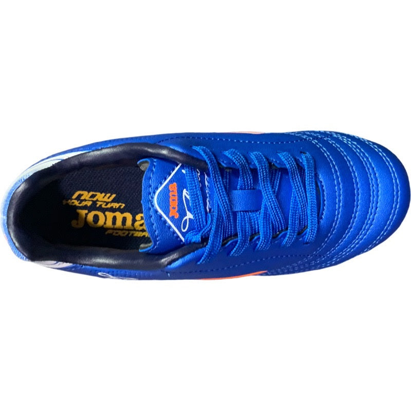 Joma Toledo Junior Hard Ground (Royal Blue Orange)