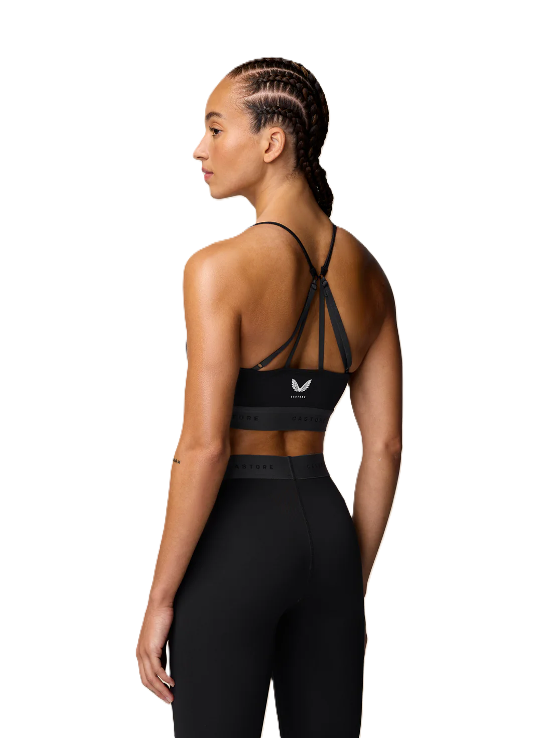 Castore Womens Low Impact Sports Bra Black