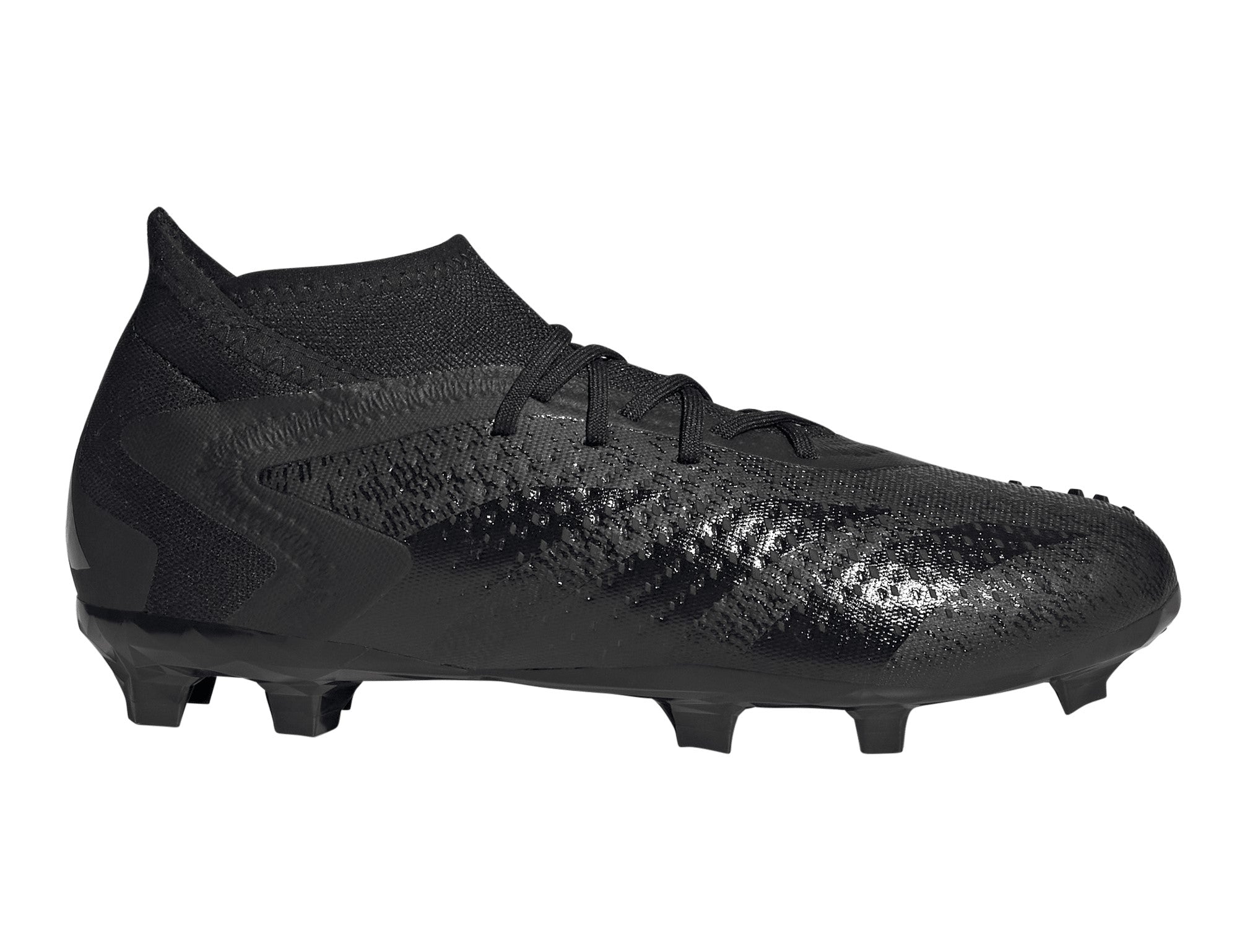 Adidas Predator Accuracy.1 Firm Ground Junior Football Boots (Core Black Core Black)