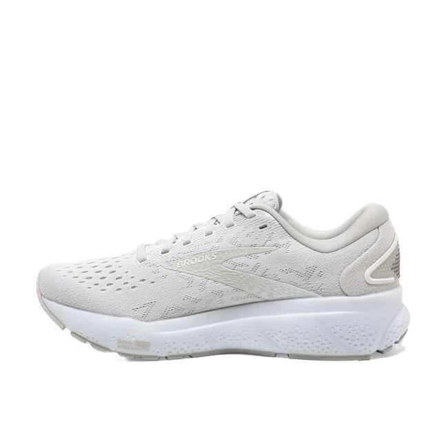 Brooks Ghost Women' Running Shoes White Grey