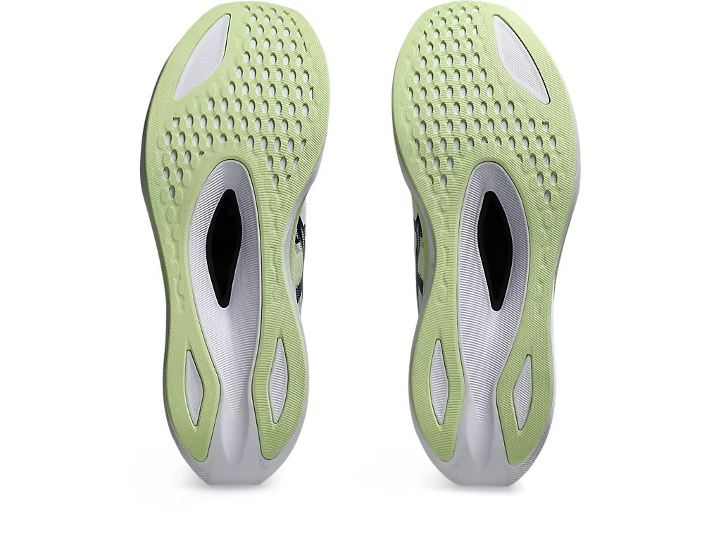 Asics Magic Speed 4 Men's Running Shoes White Blue Expanse