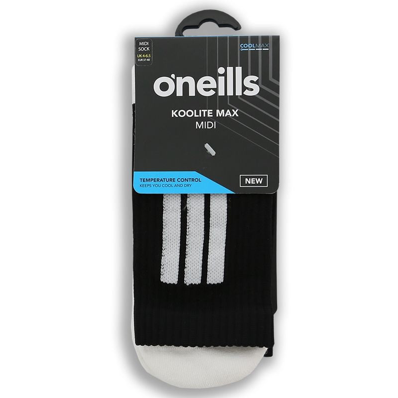 O'Neills Koolite Max Midi Black White