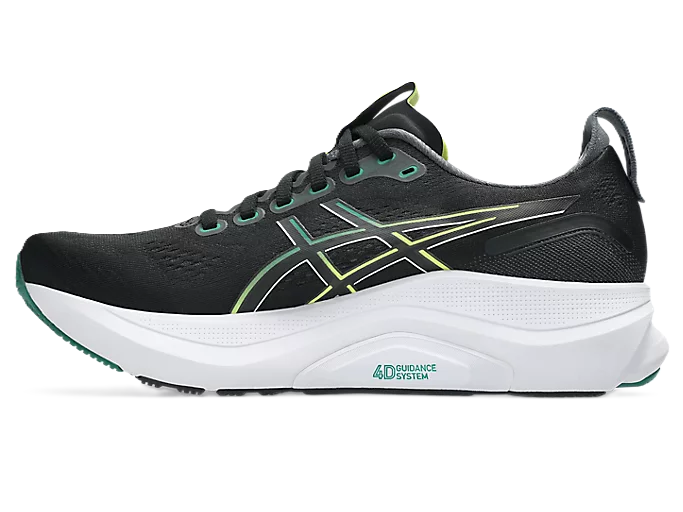 Asics GEL-KAYANO Men' Running Shoes Black Jasper Green