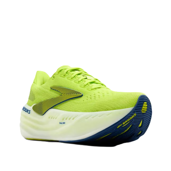 Brooks Glycerin Max Men' Running Shoes Lime Navy Peony White