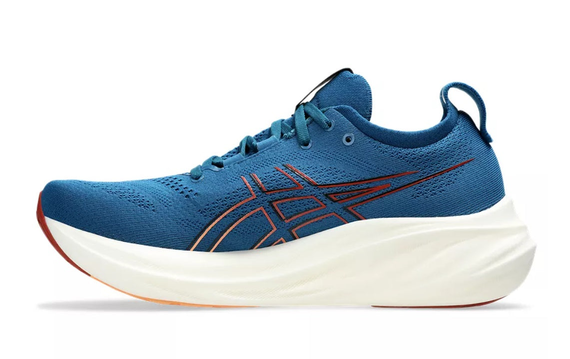 Asics Gel Nimbus™ 26 Men's Running Shoes Rich Navy Faded Orange Size